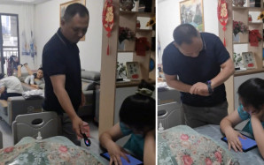 父親節︱爸爸自導自演「收女兒禮物」　網民：明顯的暗示︱有片