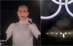 巴黎奥运丨Celine Dion确诊僵硬人症后首复出  状态极佳穿银色连身裙为开幕礼完美献声