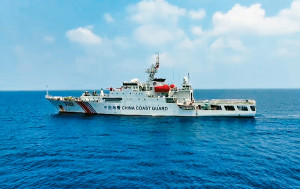 華海警黃岩島常態化訓練 宣示主權