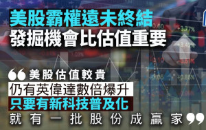 美股霸權遠未終結 發掘機會比估值重要｜晉佳