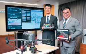 預防斜坡崩塌 試推自動無人機查察