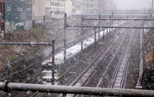 游日注意｜东京都罕见3月雪  发「大雪警报」JR部分停驶