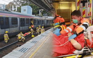 港鐵東鐵綫大學站女子墮軌獲救送院 火炭站至大埔墟站一度停駛