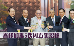 熱辣新盤放送｜睿峰加推5伙周五起招標