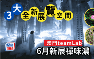澳門teamLab｜6月新設3大全新展覽空間禪意濃 體驗與花共生奧妙