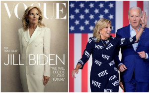 美國大選︱第一夫人吉爾上《Vogue》封面  強調拜登會「繼續戰鬥」