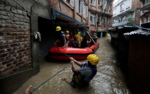 尼泊尔暴雨引发洪水及山泥倾泻 至少66人死亡69人失踪