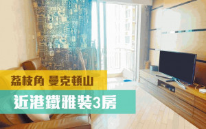 睇樓王｜荔枝角曼克頓山 近港鐵雅裝3房