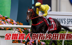 「金鑽貴人」冀克服頂磅揚威沙田銀瓶