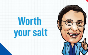 又中又英｜Ｗorth your salt