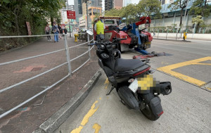 長沙灣7旬婦捱電單車撞 留醫4日不治 非華裔外賣員涉危駕被捕