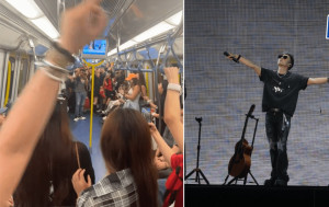 謝霆鋒演唱會2025︱粉絲意猶未盡 散場沿途高歌 地鐵車廂大合唱