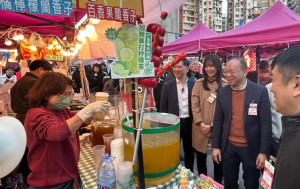 农历新年｜观塘及林村续办新春夜市 林村有发光许愿宝牒 区议员指夜市规模扩大可吸引街坊、旅客