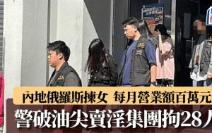 警掃黃瓦解油尖賣淫集團  拘5男23女