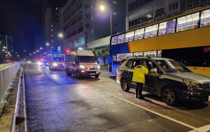 沙田私家車小瀝源路燈位停路中 男司機吹波仔超標涉醉駕被捕