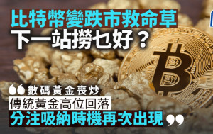 比特幣變跌市救命草 下一站撈乜好？｜唐牛