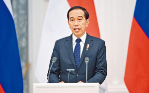 冬奧後首位訪華元首 印尼總統下周抵京