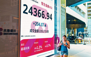 貿談有進展 港股A股齊造好