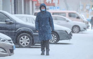 最强寒流｜暴雪席卷河南春运交通受阻  华北积雪新增达10厘米