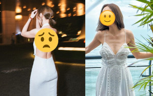 37歲TVB前女星真空露背靠一條繩吊住   網民驚訝瘦到見骨似鄭秀文