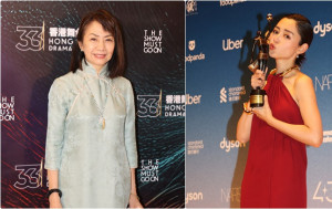區嘉雯失影后唔失望  替衛詩雅奪獎高興 讚朱栢康係鬼才望合作拍戲