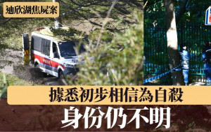 迪欣湖焦屍案 據悉初步相信為自殺 身份仍不明