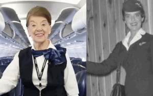 全球任職最長空姐離世  她憑「這年資」坐穩健力士世界紀錄