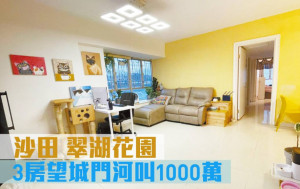 睇樓王｜沙田翠湖花園  3房望城門河叫1000萬