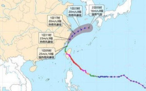 颱風康妮襲台增至3死逾500傷 今或浙江登陸