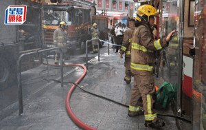 尖沙咀寶勒巷餐廳火警 疑抽氣扇短路肇禍