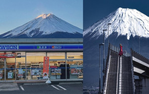 遊客攻陷靜岡夢之大橋  爭拍富士山美景造成滋擾