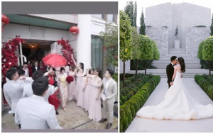 「最美千金」結婚兩周年公開奢華婚禮片段！10億豪宅排場驚人廿對超巨型龍鳳鈪份量十足