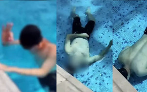 河南游泳教練憋氣訓練溺斃    現場人員只顧拍片無人施救