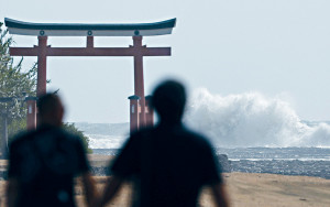 台风「珊珊」逼近西日本 190班机取消