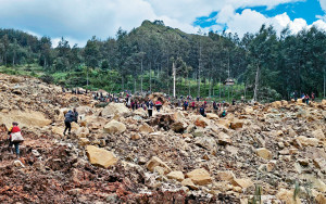 巴布亞新畿內亞大規模山崩滅村  活埋逾300人