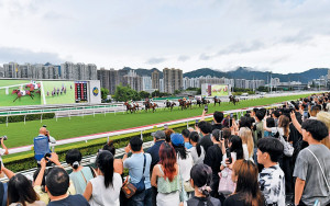 回归马气氛热爆  内地客升三成