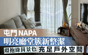 屯門NAPA 明亮廳堂簇新整潔 環抱綠茵景色