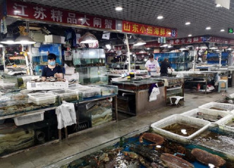 北京其他海鮮市場繼續營業。網上圖片