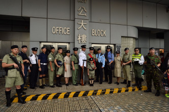 警方机场特警组（ASU)今日举行40周年开放日。郭显熙摄