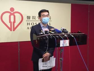 赖伟文表示医管局将为2000名有多重耐药性细菌病人做一次性筛查。