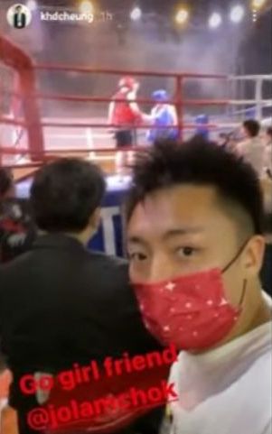 林作于5月进行处男擂台战时，Derek开Live声称可KO对方的教练团队，包括香港散打冠军李俊亨及香港泰拳拳后曾海兰。