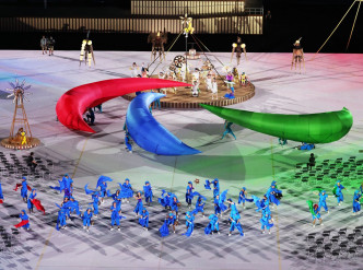 東京2020殘疾人奧運會揭幕。路透社圖片