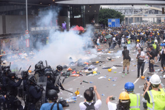 香港修訂《逃犯條例》引發社會大規模示威。資料圖片