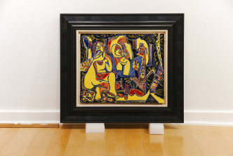 拍卖的毕卡索画作。美联社图片