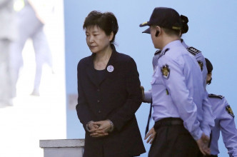 南韩前总统朴槿惠。美联社