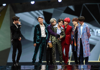 BTS在2018年《MAMA》奪5個獎項。
