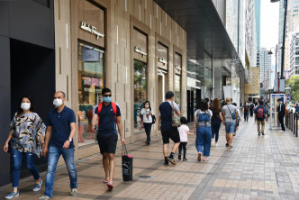 香港經濟衰退。資料圖片