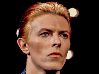 英國已故搖滾巨星大衛寶兒(David Bowie)。網上圖片