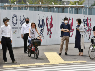 現時日本有八成以上的民眾希望東京奧運延期或停辦。AP