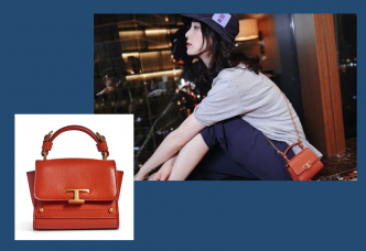 品牌大使劉詩詩以一身Casual Wear配搭迷你牌的Timeless Crossbody Micro / $8,900。